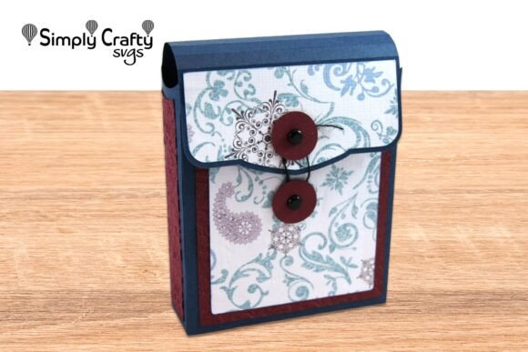 Download Flip-over Greeting Card Holder SVG - Holder Collection