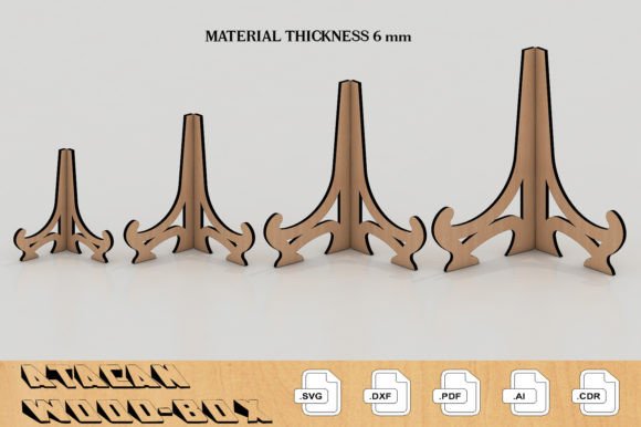 Download 6MM Photo Holder Easel Display Stand 018 - Holder Collection
