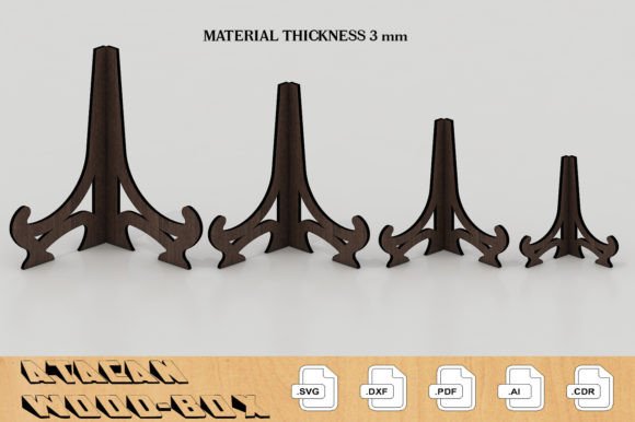 Download 3mm Photo Holder Display Laser Files 015 - Holder Collection