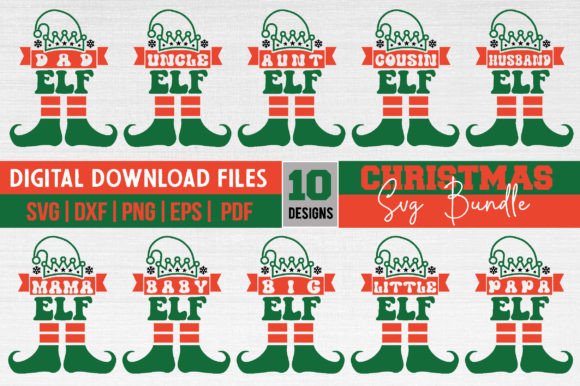 Download Christmas Family Svg Design Bundle Vol 2 - Christmas family svg Collection
