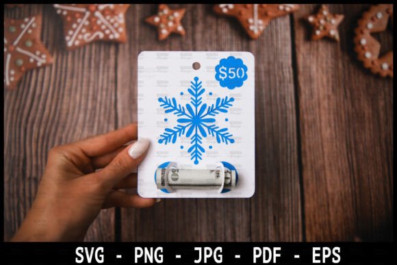 Download Christmas Money Card Holder SVG - Holder Collection