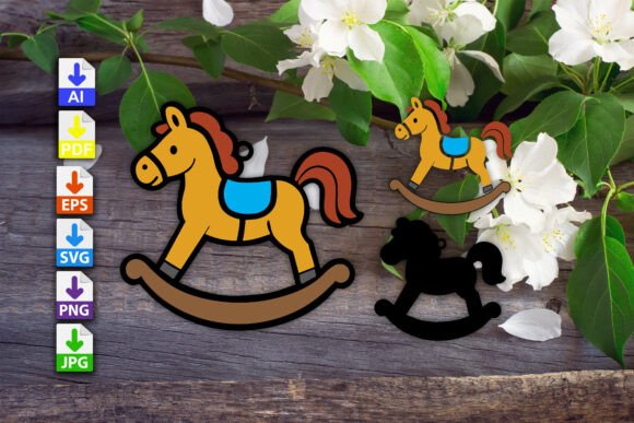 Download Rocking Horse Ornament - Horse ornament Collection