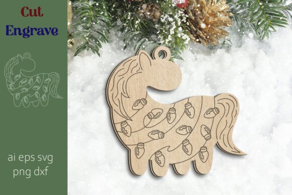 Download 2026 Horse Ornament Svg, New Year Symbol - Horse ornament Collection